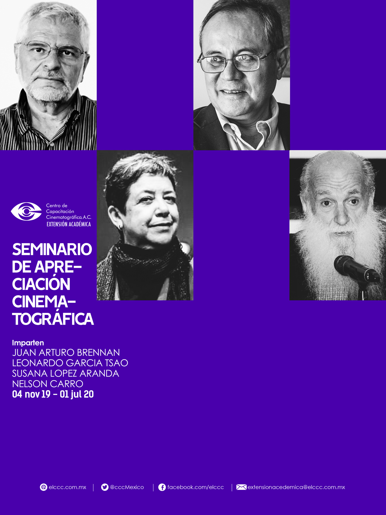 SEMINARIO DE APRECIACIÓN CINEMATOGRÁFICA2019